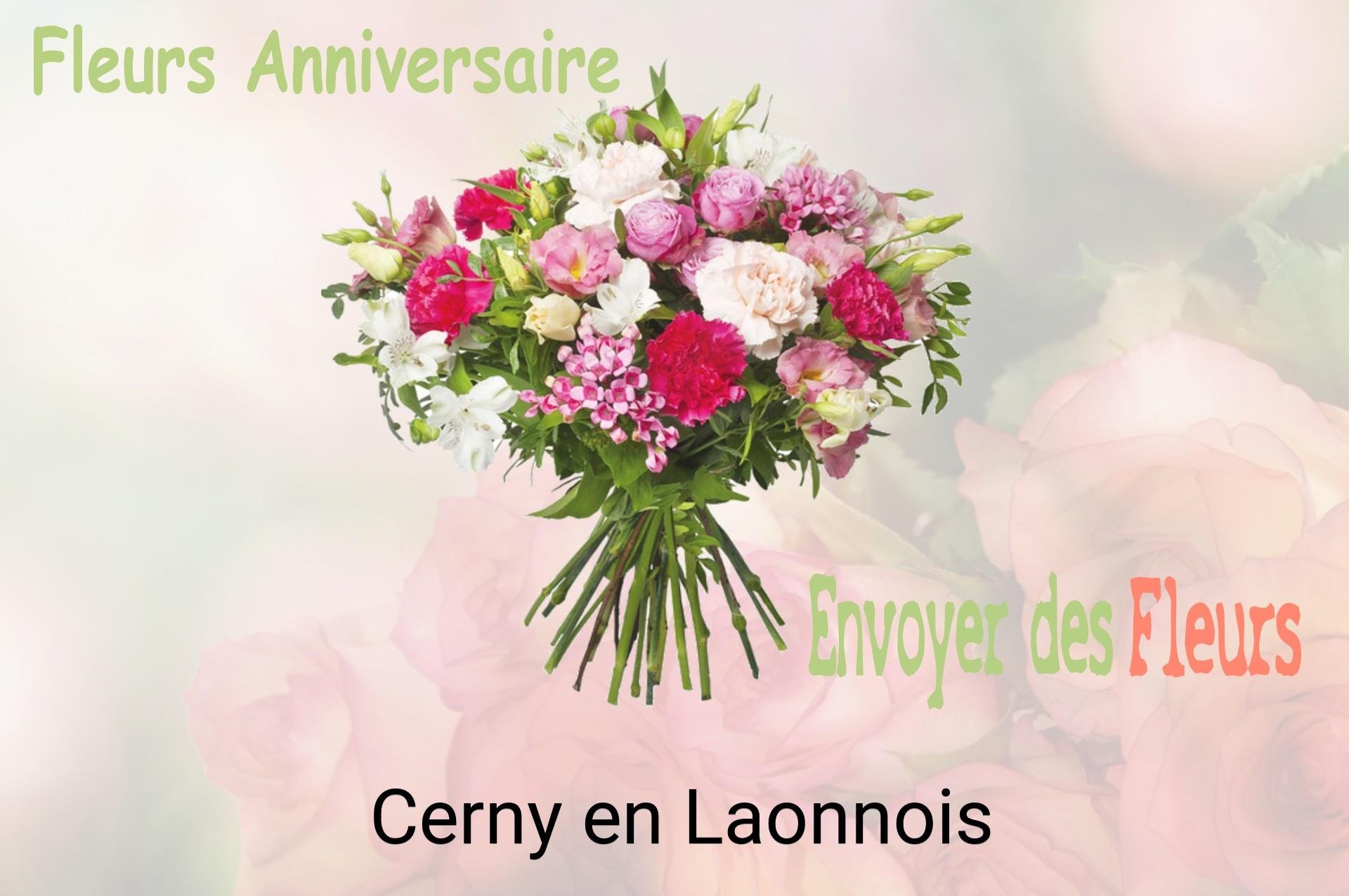 Bouquet de fleurs d’anniversaire livré à Cerny-en-Laonnois