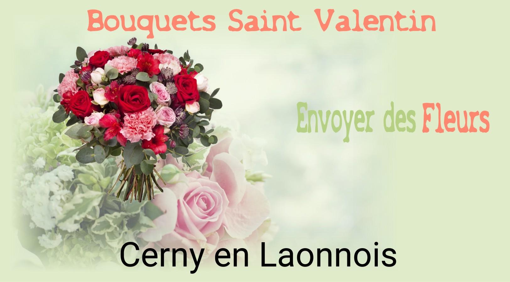 Roses de Saint-Valentin livrées à Cerny-en-Laonnois